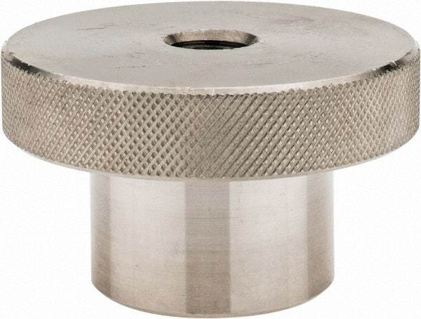 Gibraltar - 76.2mm Head, Knurled Knob - Tapped Thru, Stainless Steel - Eagle Tool & Supply