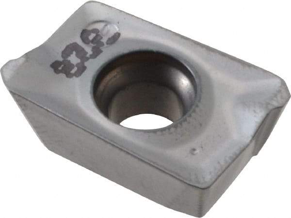 Iscar - ADKT1505 HM Grade IC328 Carbide Milling Insert - TiCN Finish, 0.2165" Thick, 1/16" Corner Radius - Eagle Tool & Supply