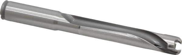 Kennametal - 16 to 16.99mm Diam, 5xD, 84.84mm Max Depth, 11/16" Shank Diam, 103.12mm Flute, 158.75mm OAL, Replaceable Tip Drill - KTIP1600HPM Insert, U Seat Size, Series KenTIP - Eagle Tool & Supply