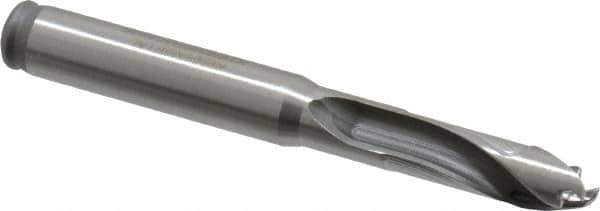 Kennametal - 8.5 to 8.99mm Diam, 3xD, 26.92mm Max Depth, 3/8" Shank Diam, 35.05mm Flute, 82.55mm OAL, Replaceable Tip Drill - KTIP03390HP Insert, G Seat Size, Series KenTIP - Eagle Tool & Supply