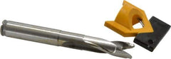 Kennametal - 12.5 to 12.99mm Diam, 3xD, 39.12mm Max Depth, 1/2" Shank Diam, 51.82mm Flute, 104.78mm OAL, Replaceable Tip Drill - KTIP05000HP Insert, O Seat Size, Series KenTIP - Eagle Tool & Supply