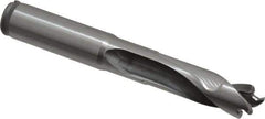Kennametal - 15 to 15.99mm Diam, 3xD, 48.01mm Max Depth, 5/8" Shank Diam, 61.72mm Flute, 120.65mm OAL, Replaceable Tip Drill - KTIP05938HP Insert, T Seat Size, Series KenTIP - Eagle Tool & Supply
