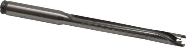 Kennametal - 7.94 to 8.49mm Diam, 8xD, 68mm Max Depth, 3/8" Shank Diam, 78.8mm Flute, 123.83mm OAL, Replaceable Tip Drill - KTIP03125HP Insert, F Seat Size, Series KenTIP - Eagle Tool & Supply