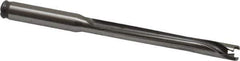 Kennametal - 7.94 to 8.49mm Diam, 8xD, 68mm Max Depth, 3/8" Shank Diam, 78.8mm Flute, 123.83mm OAL, Replaceable Tip Drill - KTIP03125HP Insert, F Seat Size, Series KenTIP - Eagle Tool & Supply
