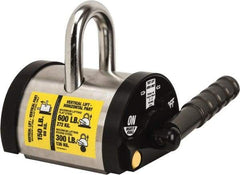 Mag-Mate - 600 Lb Load Capacity, Magnetic Lifter - 4-1/2" High x 6" Wide - Eagle Tool & Supply
