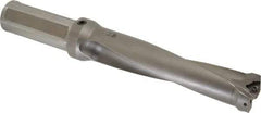 Kennametal - 165.1mm Max Drill Depth, 4xD, 1.6252" Diam, Indexable Insert Drill - 2 Inserts, 1-1/2" Shank Diam, Straight Shank - Eagle Tool & Supply