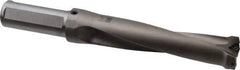 Kennametal - 177.8mm Max Drill Depth, 4xD, 1-3/4" Diam, Indexable Insert Drill - 2 Inserts, 1-1/2" Shank Diam, Straight Shank - Eagle Tool & Supply