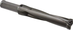 Kennametal - 152.4mm Max Drill Depth, 4xD, 38.1mm Diam, Indexable Insert Drill - 2 Inserts, 1-1/4" Shank Diam, Straight Shank - Eagle Tool & Supply
