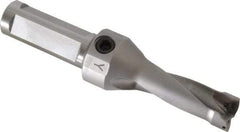 Kennametal - 44.7mm Max Drill Depth, 2.5xD, 17.8mm Diam, Indexable Insert Drill - 2 Inserts, 3/4" Shank Diam, Straight Shank - Eagle Tool & Supply