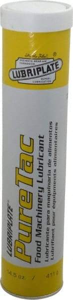 Lubriplate - 14.5 oz Cartridge Aluminum General Purpose Grease - Food Grade, 400°F Max Temp, NLGIG 2, - Eagle Tool & Supply