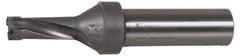 Kennametal - 1-41/64" Max Drill Depth, 2.5xD, 16.7mm Diam, Indexable Insert Drill - 2 Inserts, 3/4" Shank Diam, Straight Shank - Eagle Tool & Supply