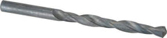 Interstate - 8.5mm 118° High Speed Steel Jobber Drill - Oxide Finish, Right Hand Cut, Spiral Flute, Straight Shank, 4-49/64" OAL, Standard Point - Eagle Tool & Supply