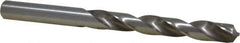 Interstate - 12.3mm 118° High Speed Steel Jobber Drill - Oxide Finish, Right Hand Cut, Spiral Flute, Straight Shank, 149mm OAL, Standard Point - Eagle Tool & Supply