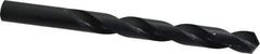 Interstate - 13mm 118° High Speed Steel Jobber Drill - Oxide Finish, Right Hand Cut, Spiral Flute, Straight Shank, 5-63/64" OAL, Standard Point - Eagle Tool & Supply