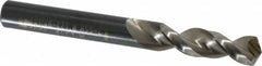 Walter-Titex - 0.386" 130° Parabolic Flute Vanadium High Speed Steel Screw Machine Drill Bit - Eagle Tool & Supply