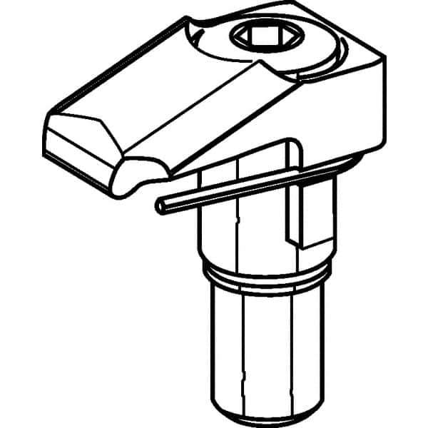 Kennametal - Series Kenloc, Clamp Assembly for Indexables - Neutral Cut - Eagle Tool & Supply