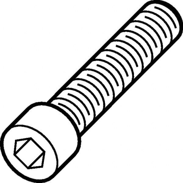Kennametal - Hex Socket Cap Screw for Indexables - For Use with Clamps - Eagle Tool & Supply