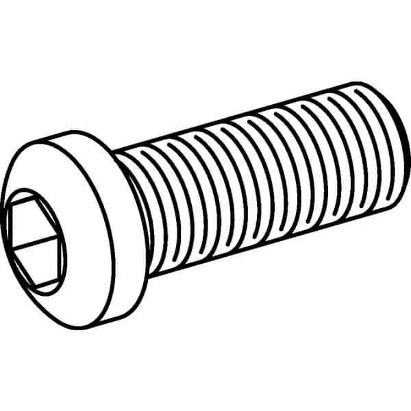 Kennametal - Torx Cap Screw for Indexables - For Use with Inserts - Eagle Tool & Supply
