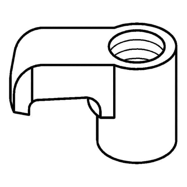 Kennametal - Series Kendex Mini, CE Clamp Assembly for Indexables - Right Hand Cut - Eagle Tool & Supply