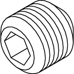 Kennametal - Hex Socket for Indexables - DA08 Series - Eagle Tool & Supply