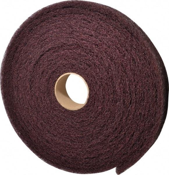 3M - 30' Long x 2" Wide Nonwoven Roll - Medium Grade, Purple, Aluminum Oxide - Eagle Tool & Supply