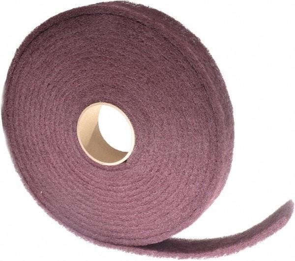 3M - 30' Long x 2" Wide Nonwoven Roll - Very Fine Grade, Purple, Aluminum Oxide - Eagle Tool & Supply