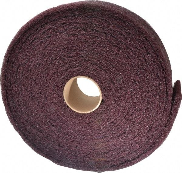 3M - 30' Long x 4" Wide Nonwoven Roll - Medium Grade, Purple, Aluminum Oxide - Eagle Tool & Supply
