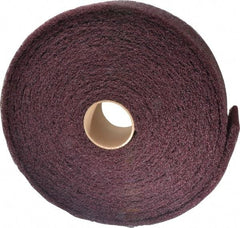 3M - 30' Long x 4" Wide Nonwoven Roll - Medium Grade, Purple, Aluminum Oxide - Eagle Tool & Supply