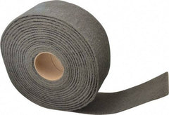 3M - 30' Long x 4" Wide Nonwoven Roll - Very Fine Grade, Gray, Silicon Carbide - Eagle Tool & Supply