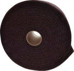 3M - 30' Long x 6" Wide Nonwoven Roll - Medium Grade, Purple, Aluminum Oxide - Eagle Tool & Supply