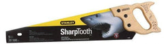 Stanley - 26" Steel Blade Handsaw - Wood Handle - Eagle Tool & Supply