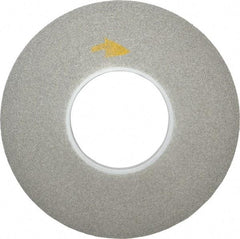 3M - 12" Diam, 1" Face Width, 5" Center Hole, Medium Grade, Silicon Carbide Deburring Wheel - Convolute, Hard Density 8 Grade, 3,000 RPM - Eagle Tool & Supply