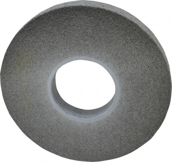 3M - 8" Diam, 1" Face Width, 3" Center Hole, Medium Grade, Silicon Carbide Deburring Wheel - Convolute, Hard Density 8 Grade, 4,500 RPM - Eagle Tool & Supply