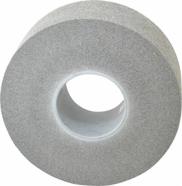 3M - 8" Diam, 3" Face Width, 3" Center Hole, Fine Grade, Silicon Carbide Deburring Wheel - Convolute, Hard Density 9 Grade, 4,500 RPM - Eagle Tool & Supply
