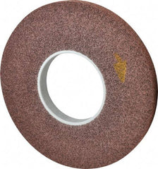 3M - 12" Diam, 1" Face Width, 5" Center Hole, Medium Grade, Aluminum Oxide Deburring Wheel - Convolute, Medium Density 5 Grade, 3,000 RPM - Eagle Tool & Supply