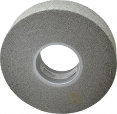 3M - 8" Diam, 2" Face Width, 3" Center Hole, Fine Grade, Silicon Carbide Deburring Wheel - Convolute, Hard Density 7 Grade, 4,500 RPM - Eagle Tool & Supply