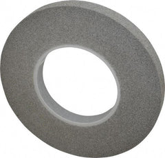 3M - 10" Diam, 1" Face Width, 5" Center Hole, Fine Grade, Silicon Carbide Deburring Wheel - Convolute, Hard Density 7 Grade, 3,600 RPM - Eagle Tool & Supply