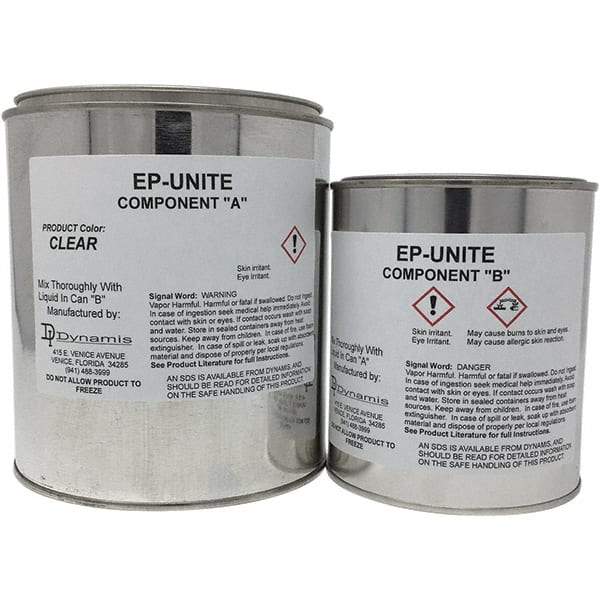 Made in USA - 0.75 Gal Concrete Repair/Resurfacing - Clear, 150 Sq Ft Coverage - Eagle Tool & Supply