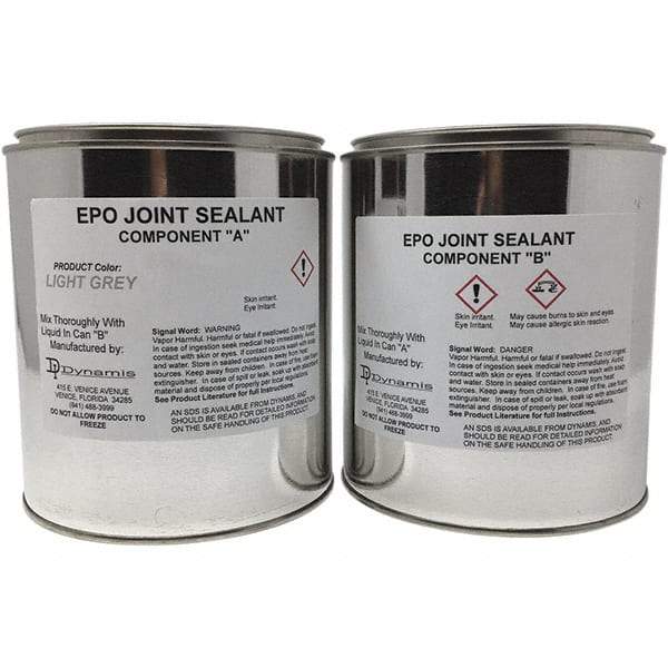 Made in USA - 1 Gal Concrete Repair/Resurfacing - Light Gray, 19 25 Sq Ft Coverage, Epoxy Resin - Eagle Tool & Supply