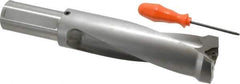 Kennametal - 190.5mm Max Drill Depth, 2.5xD, 76.2mm Diam, Indexable Insert Drill - 2 Inserts, 2" Shank Diam, Straight Shank - Eagle Tool & Supply