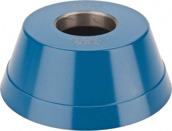Norton - 3-3/4" Diam, 1-1/4" Hole Size, 1-1/2" Overall Thickness, 150 Grit, Type 11 Tool & Cutter Grinding Wheel - Very Fine Grade, Diamond, Resinoid Bond - Eagle Tool & Supply