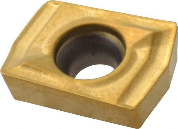 Kennametal - DFR030204 GD Grade KC7140 Carbide Indexable Drill Insert - TiN/TiCN Finish, 0.236" Inscribed Circle - Eagle Tool & Supply