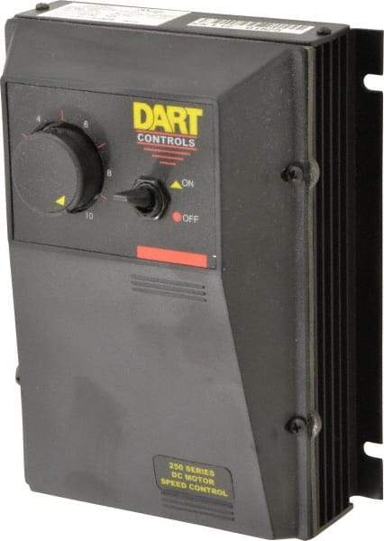 Dart Controls - 1/8 Max hp, 30 Max RPM, Electric AC DC Motor - 120 V Input - Eagle Tool & Supply