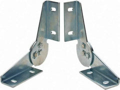 KabelSchlepp - 1.97 Inch Outside Height, Cable and Hose Carrier Steel Open Mounting Bracket Set - 1.22 Inch Inside Height - Eagle Tool & Supply