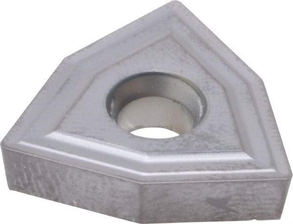 Kennametal - DFT110506 HD Grade KC7215 Carbide Indexable Drill Insert - TiAlN Finish, Trigon, 17.6mm Inscribed Circle - Eagle Tool & Supply