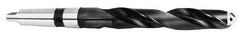 Value Collection - 49/64", 3MT 118° Point Cobalt Taper Shank Drill Bit - Bright Finish, 6-3/8" Flute Length, 11" OAL, Spiral Flute, Through Coolant - Eagle Tool & Supply