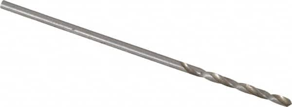 Interstate - 1mm 118° Spiral Flute High Speed Steel Screw Machine Drill Bit - Eagle Tool & Supply