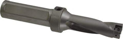 Kennametal - 2.63" Max Drill Depth, 3xD, 0.8752" Diam, Indexable Insert Drill - 2 Inserts, 1" Shank Diam, Flange Shank - Eagle Tool & Supply