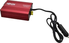 Tripp-Lite - 1 Connection, 12 VDC Input, 120 VAC Output, 14 Amp Input Rating, 300 Peak Wattage, Power Inverter - 3-3/4" Wide x 5-3/4" Deep x 1-3/4" High, 150 Watt Continuous Output Power, Free Air Convection Cooled - Eagle Tool & Supply