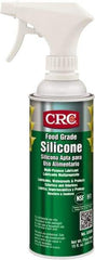 CRC - 16 oz Trigger Spray Can Nondrying Film/Silicone Penetrant/Lubricant - Clear & White, -40°F to 400°F, Food Grade - Eagle Tool & Supply